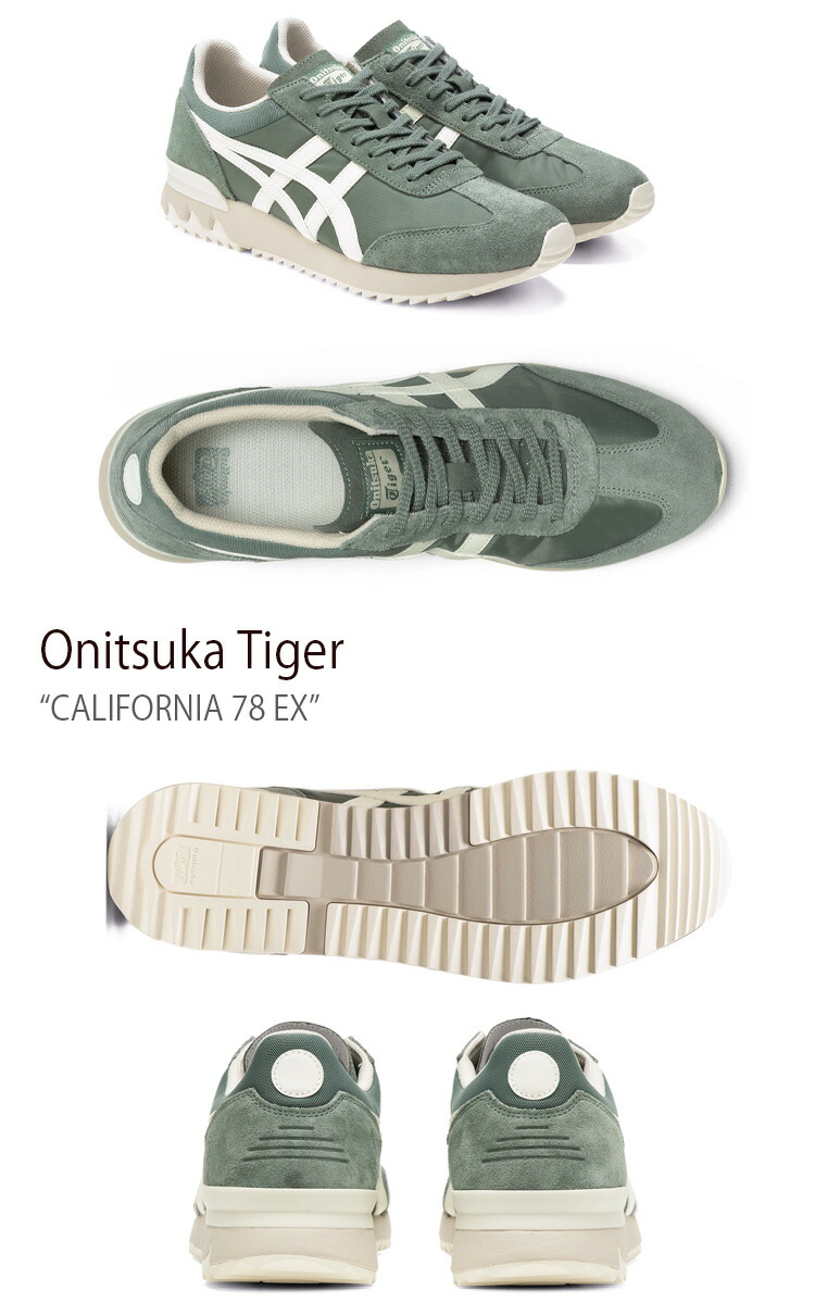 Onitsuka Tiger オニツカタイガー スニーカー CALIFORNIA 78 EX MONUMENT BLUE CREAM メンズ  レディース 男性用 女性用 男女兼用 1183A355.405