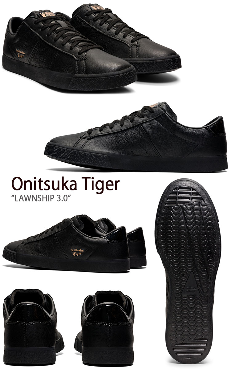 Onitsuka Tiger オニツカタイガー スニーカー LAWNSHIP 3.0 BLACK 