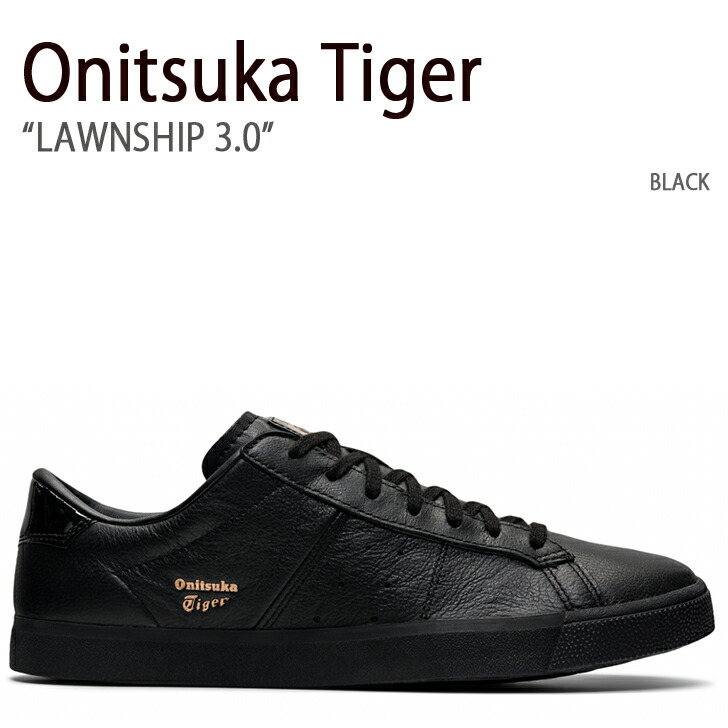 Onitsuka Tiger オニツカタイガー スニーカー LAWNSHIP 3.0 BLACK 
