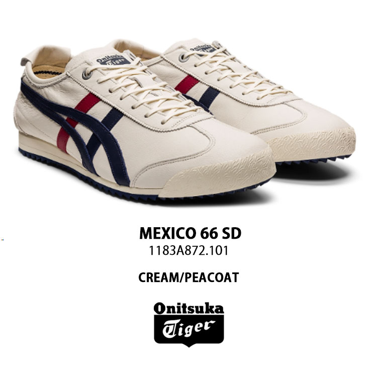 Onitsuka Tiger オニツカタイガー スニーカーMEXICO 66 SD CREAM