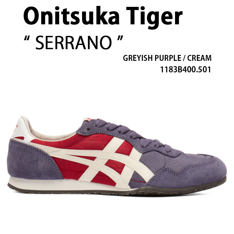 Onitsuka Tiger（オニツカタイガー） スニーカー SERRANO PURPLE CREAM