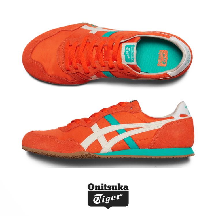 Onitsuka Tiger serrano スニーカー 緑/オレンジ 31cm Amazon | [オニツカタイガー] スニーカー SERRANO セラーノ