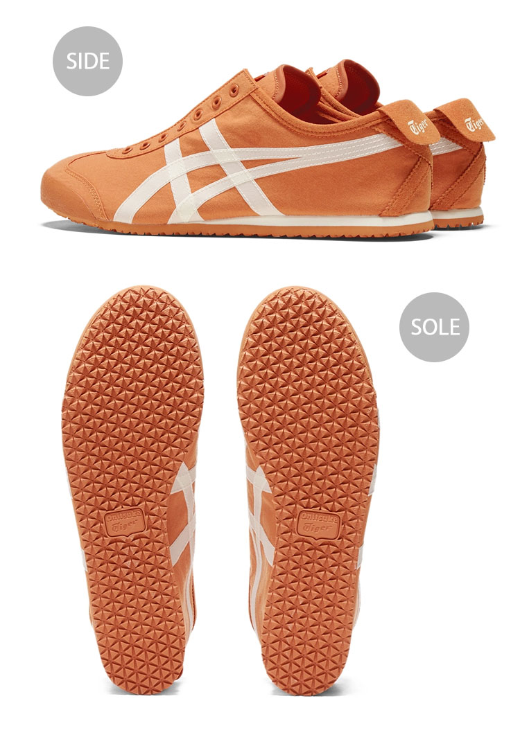 Onitsuka Tiger オニツカタイガー スリッポン MEXICO 66 SLIP-ON メキシコ 66 1183B603.802 シューズ  ROSE ORANGE CREAM スニーカー オレンジ クリーム