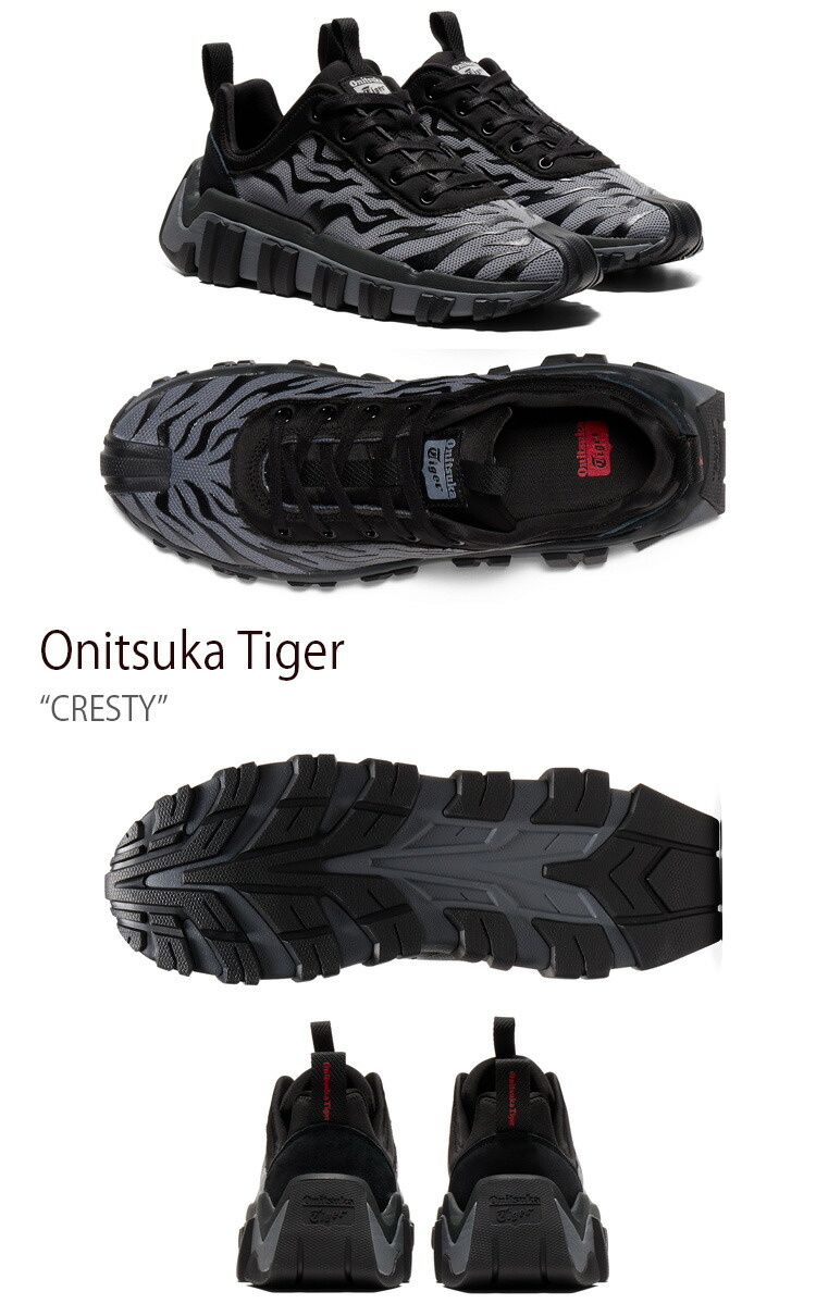 Onitsuka Tiger オニツカタイガー スニーカー CRESTY METROPOLIS BLACK