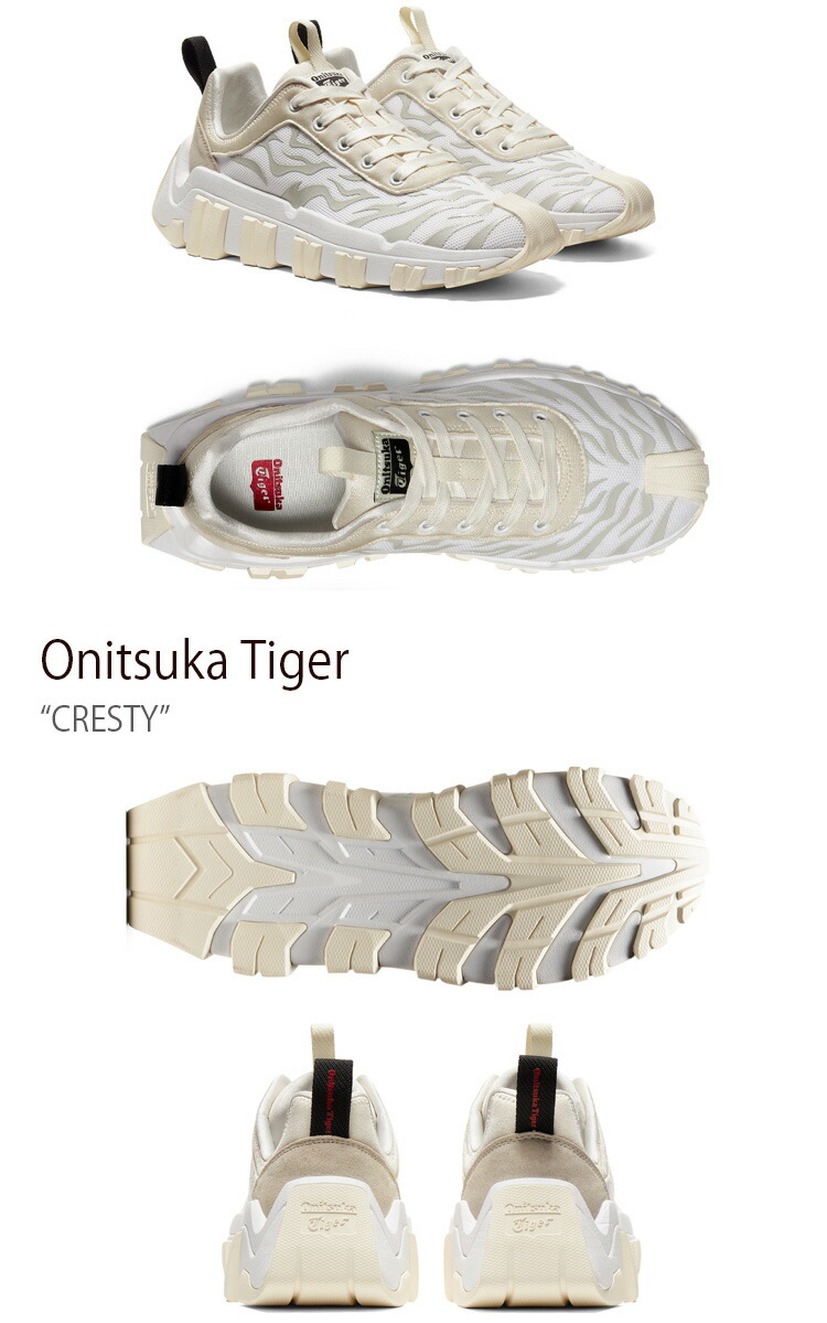 Onitsuka Tiger オニツカタイガー スニーカー CRESTY WHITE GLACIER