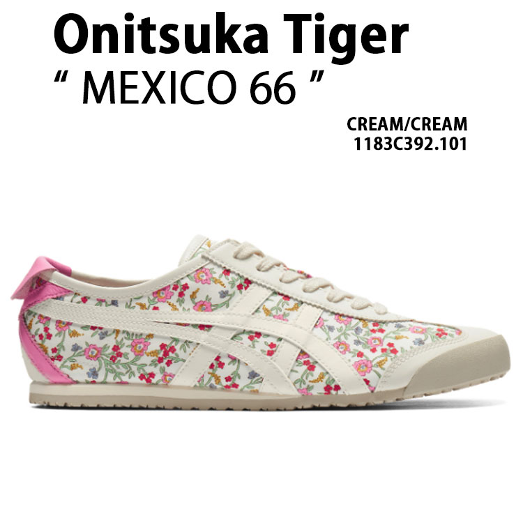 Onitsuka Tiger(オニツカタイガー) シューズ MEXICO 66 CREAM CREAM Onitsuka Tiger(オニツカタイガー) シューズ MEXICO 66 CREAM CREAM