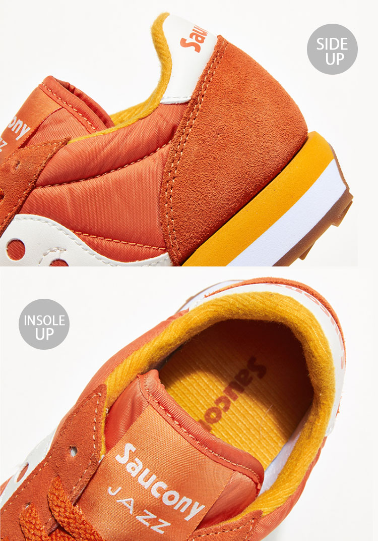 Saucony（サッカニー） スニーカー JAZZ ORIGINAL ORANGE WHITE S2044