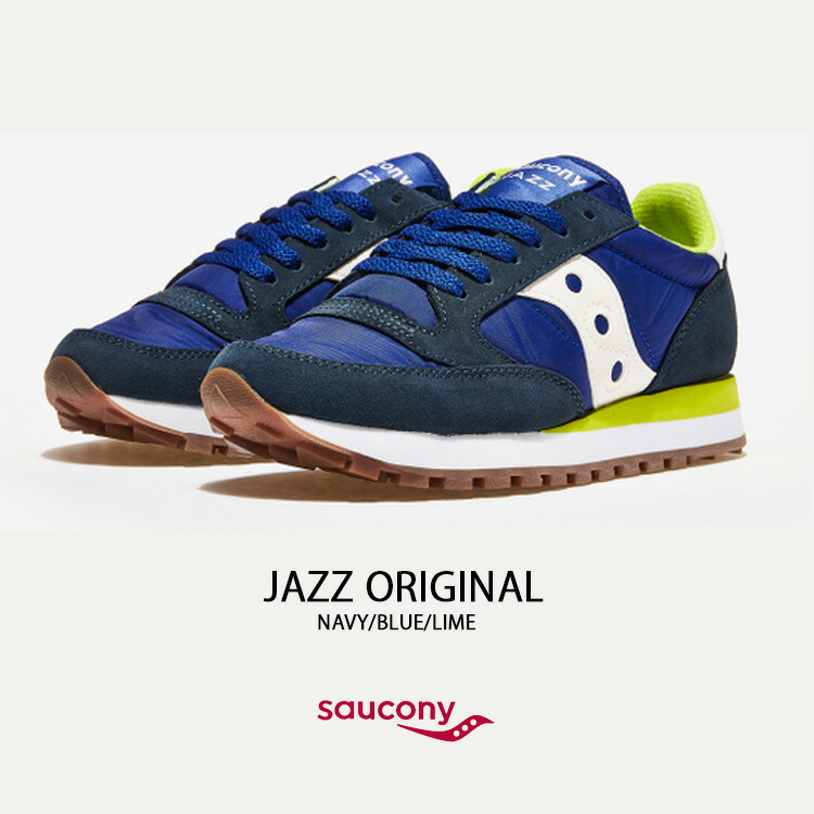 Saucony サッカニー スニーカー JAZZ ORIGINAL S2044-648 NAVY BLUE