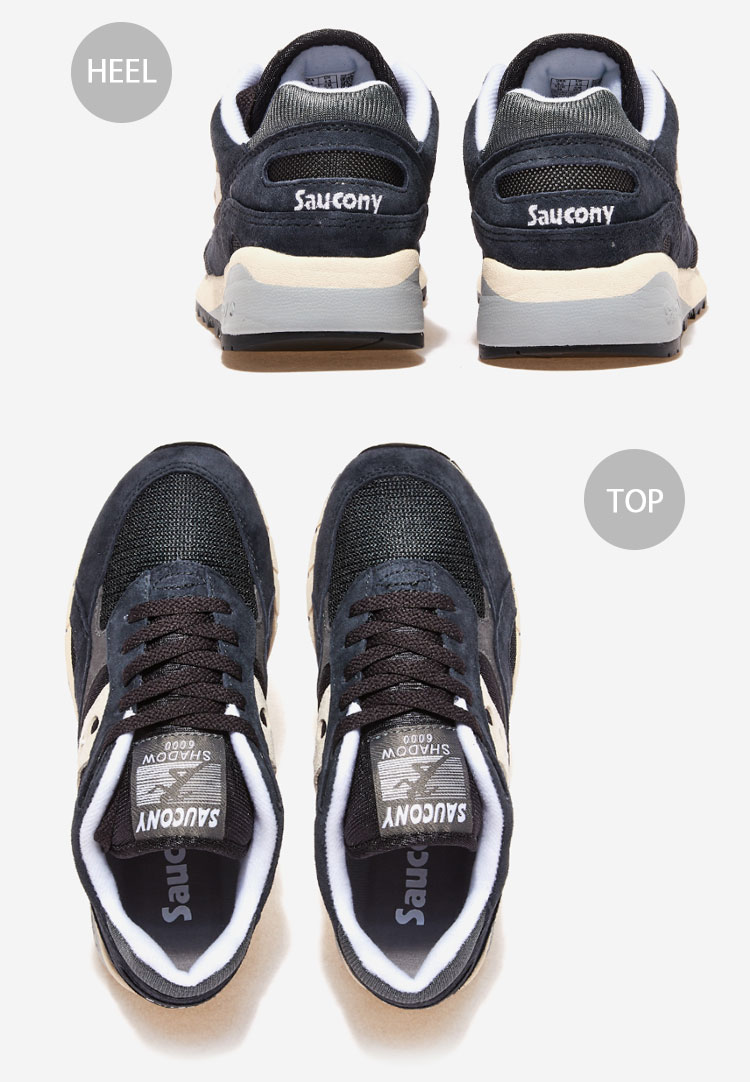 Saucony サッカニー スニーカー SAHDOW 6000 S70441-47 NAVY