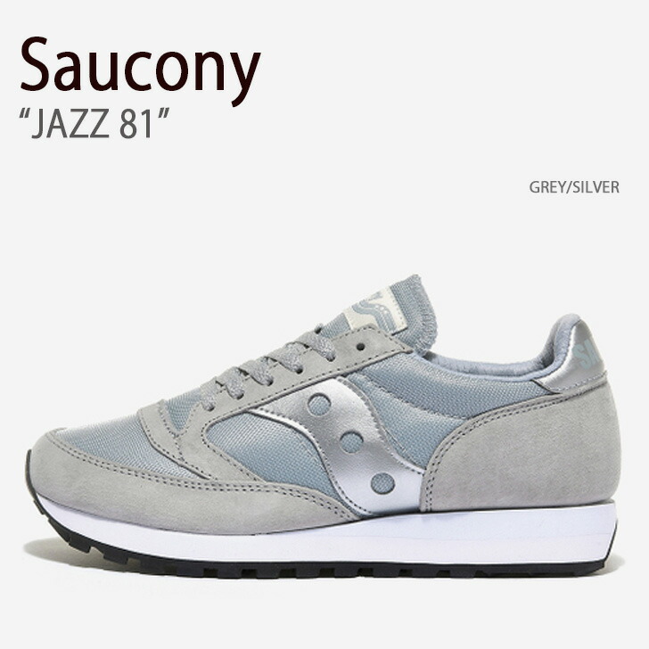 Saucony サッカニー スニーカー JAZZ 81 GREY SILVER S70539-3