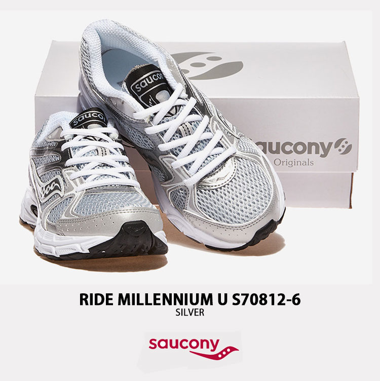 Saucony サッカニー スニーカー RIDE MILLENNIUM U S70812-6