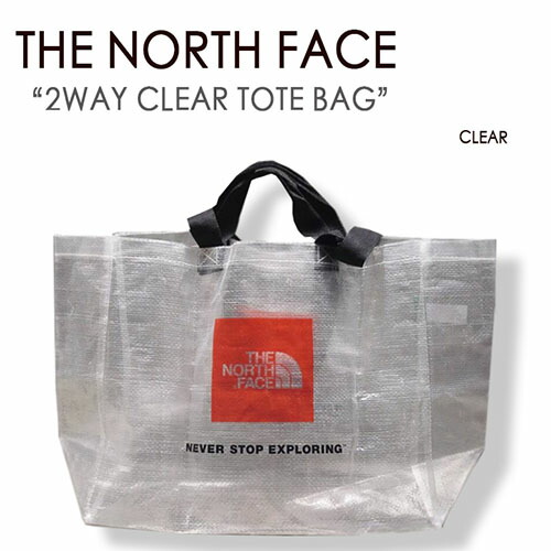 THE NORTH FACE ノースフェイス トートバッグ 2WAY CLEAR TOTE BAG