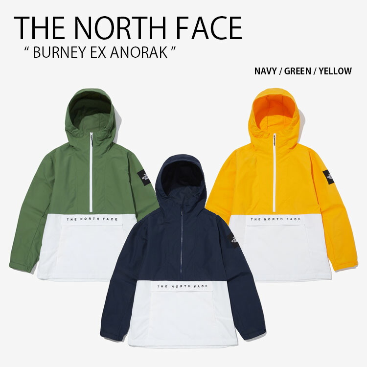 THE NORTH FACE ノースフェイス パーカー BURNEY EX ANORAK プル