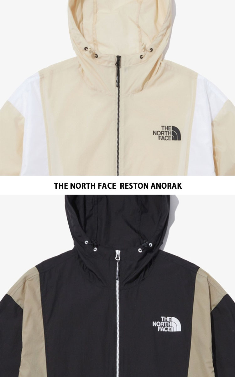 THE NORTH FACE ノースフェイス マウンテンパーカー RESTON ANORAK アノラックパーカー ハーフジップパーカー BLACK  BEIGE アノラックジャケット NA3LP01K/L