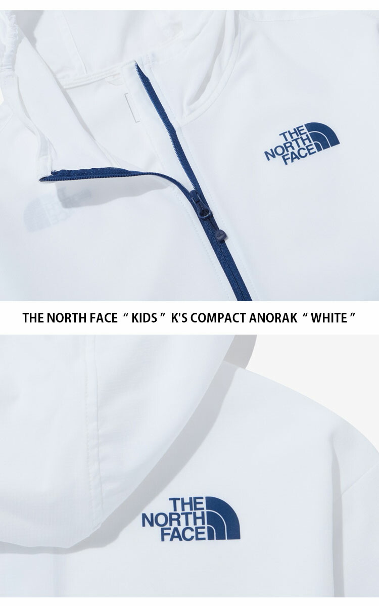 THE NORTH FACE ノースフェイス キッズ マウンテンパーカー K'S COMPACT ANORAK コンパクト アノラック ジャケット  フーディ プルオーバー 子供用 NA3LP04S/T/U