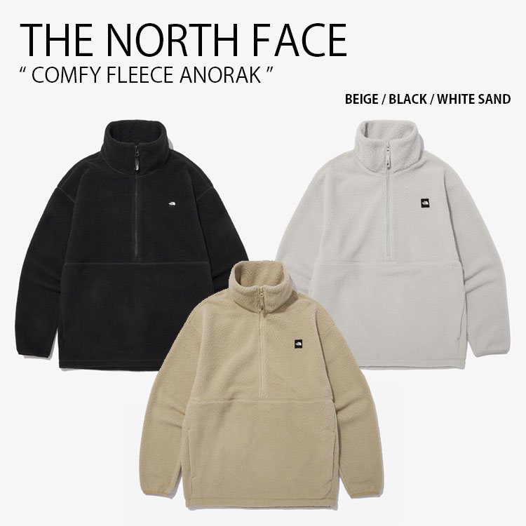 THE NORTH FACE ノースフェイス フリースジャケット COMFY FLEECE ANORAK コンフィ フリース アノラック ジャケット  ボア 男性用 女性用 NA4FN50J/K/L