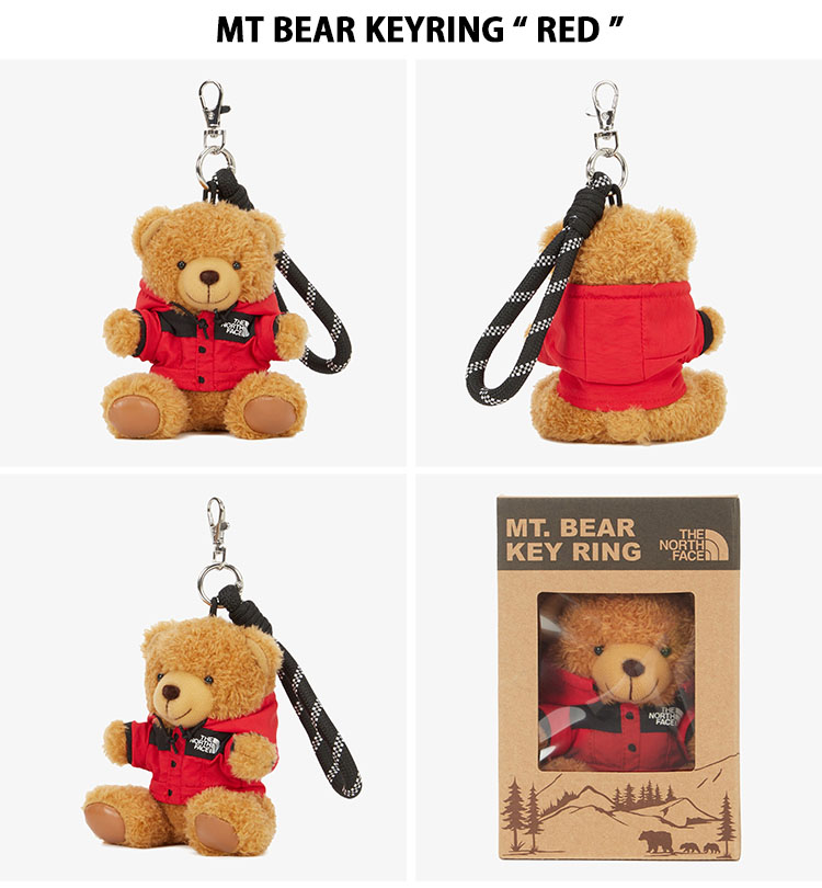 THE NORTH FACE MT BEAR KEY RING ノースフェイス キーホルダー ☆THE NORTH FACE☆MT. BEAR KEY RING☆ (THE NORTH FACE