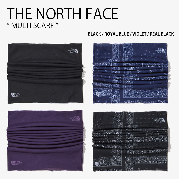 THE NORTH FACE ノースフェイス スカーフ MULTI SCARF マルチスカーフ マフラー ネックウォーマー ヘアバンド マスク  ペイズリー柄 NA5BN53