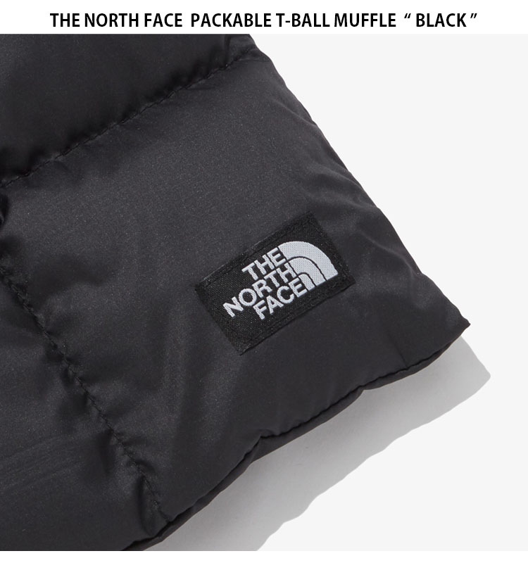 THE NORTH FACE ノースフェイス マフラー PACKABLE T-BALL MUFFLER