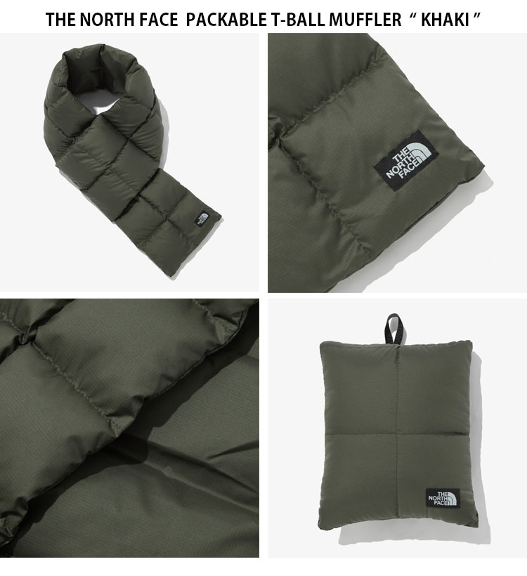 THE NORTH FACE ノースフェイス マフラー PACKABLE T-BALL MUFFLER