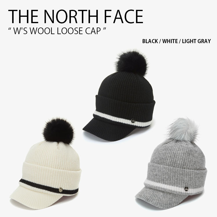 THE NORTH FACE ノースフェイス レディース キャップ W’S WOOL LOOSE CAP NE3CN62A/B/C THE NORTH FACE（ザ ノースフェイス） ノースフェイス レディース