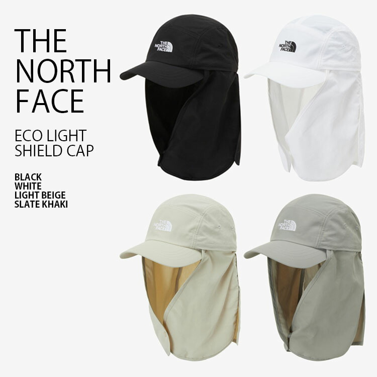 THE NORTH FACE ノースフェイス ベースボールキャップ ECO LIGHT SHIELD CAP エコ ライトシールド キャップ 帽子  日よけ メンズ レディース NE3CP04E/F/G/H
