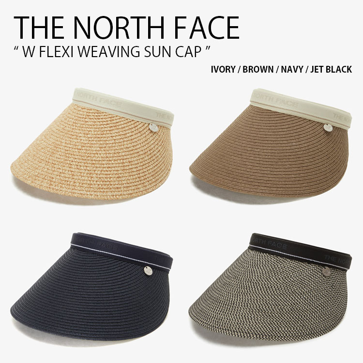 【THE NOTRH FACE】 W FLEXI WEAVING SUNバイザーJET_BLACK tnf-ne3cp09.jpg