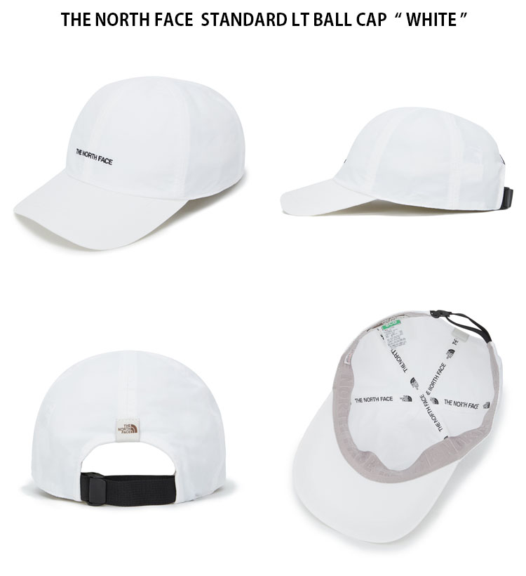 2022限定★ THE NORTH FACE standard キャップSTANDARD 白ホワイトノースフェイススタンダード帽子 2022限定☆ THE NORTH FACE standard キャップSTANDARD 白