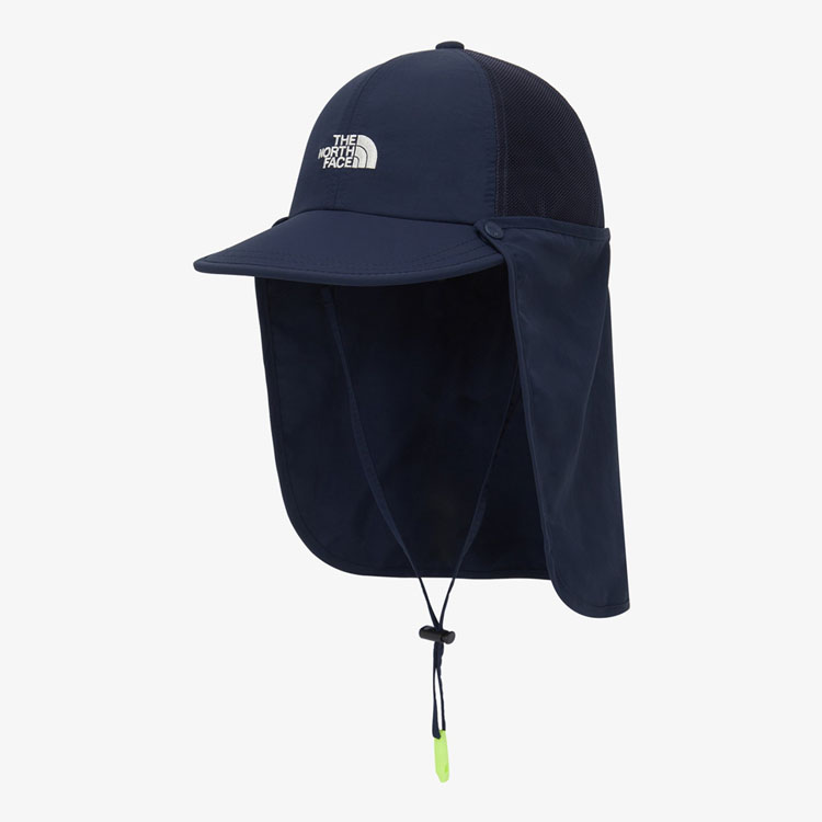 THE NORTH FACE ノースフェイス キッズ ベースボールキャップ KIDS ECO MESH SHIELD CAP エコ メッシュ シールド キャップ 帽子 日よけ 子供用 NE3CQ02R/S/T/Uの画像