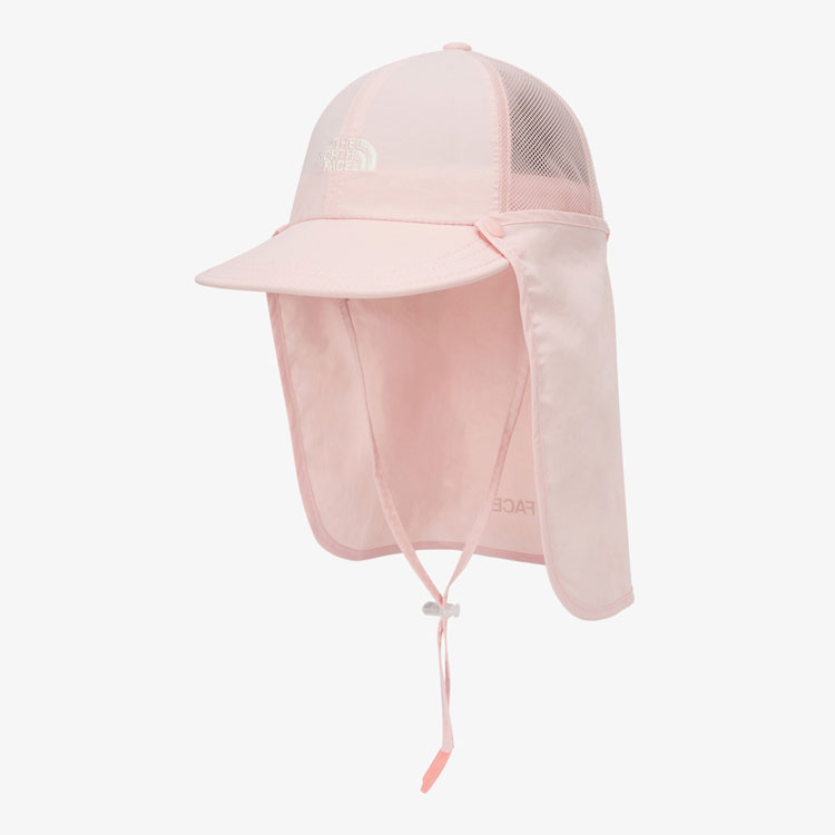 THE NORTH FACE ノースフェイス キッズ ベースボールキャップ KIDS ECO MESH SHIELD CAP エコ メッシュ シールド キャップ 帽子 日よけ 子供用 NE3CQ02R/S/T/Uの画像