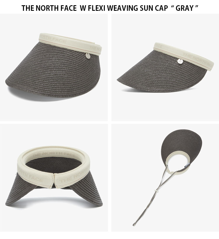 キャップ THE NORTH FACE W FLEXI WEAVING SUN CAP 5FT1554 Genuine The North Face W FLEXI WEAVING SUN CAP GRAY | eBay