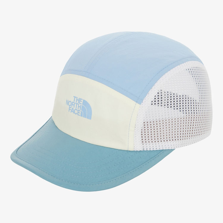 THE NORTH FACE ノースフェイス キッズ ベースボールキャップ K'S MESH COLOR BLOCK CAP メッシュ カラー ブロック キャップ 帽子 子供用 NE3CR01R/S/Tの画像