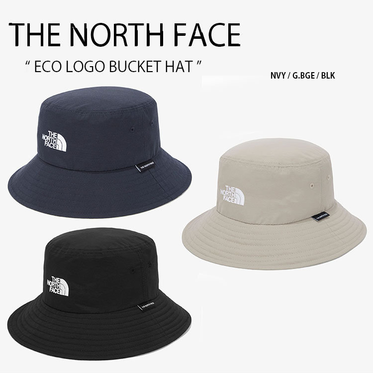 The North Face TNF LOGO ECO HAT ブラック L