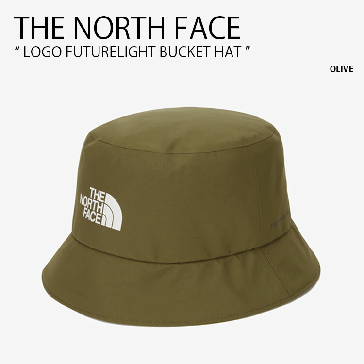 THE NORTH FACE ノースフェイス バケットハット LOGO FUTURELIGHT BUCKET HAT ロゴ フューチャーライト ハット  帽子 バケハ メッシュ 防水 透湿 NE3HN32