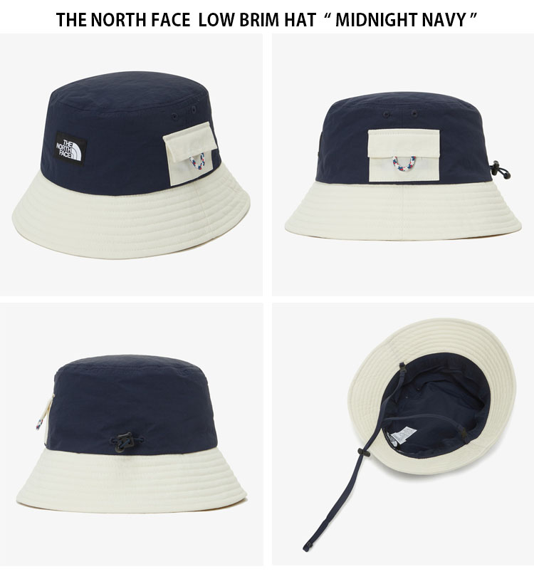 ★THE NORTH FACE★23SS LOW BRIM HAT＿NE3HP15 THE NORTH FACE Recycled 66 Brimmer, TNF Black, Small/Medium
