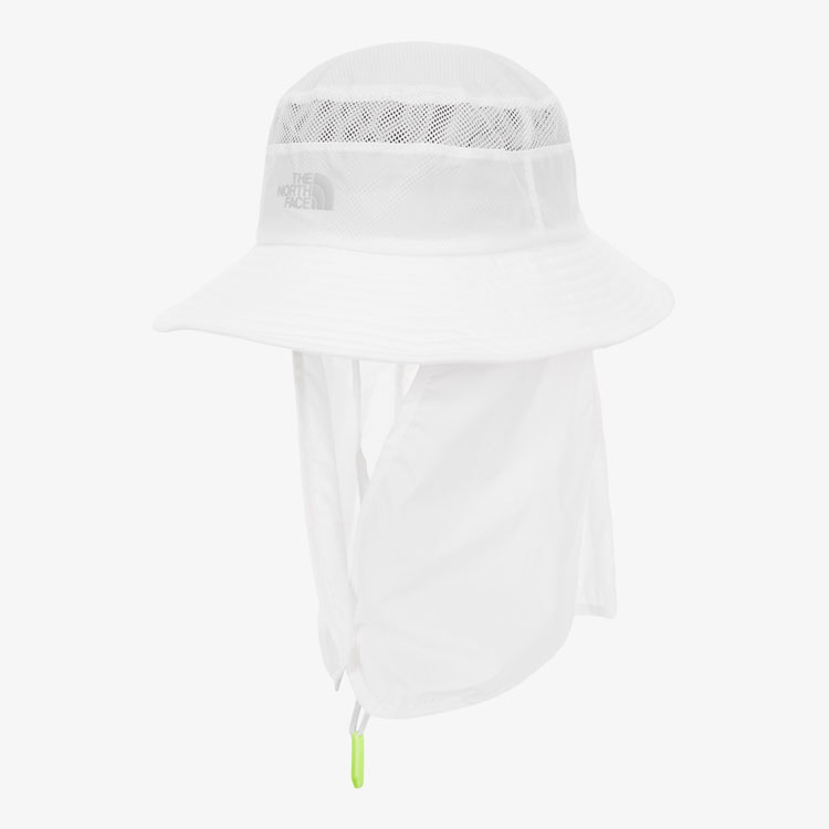THE NORTH FACE ノースフェイス キッズ バケットハット KIDS K'S LIGHT SUNSHIELD HAT ライト サンシールド ハット 帽子 あごひも付き 子供用 NE3HR02R/S/T/Uの画像