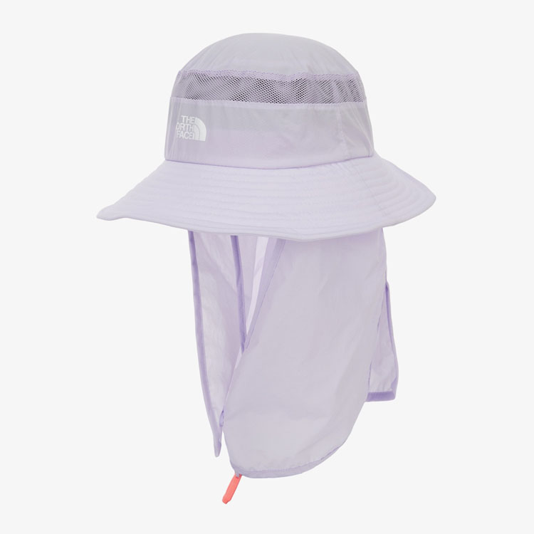 THE NORTH FACE ノースフェイス キッズ バケットハット KIDS K'S LIGHT SUNSHIELD HAT ライト サンシールド ハット 帽子 あごひも付き 子供用 NE3HR02R/S/T/Uの画像