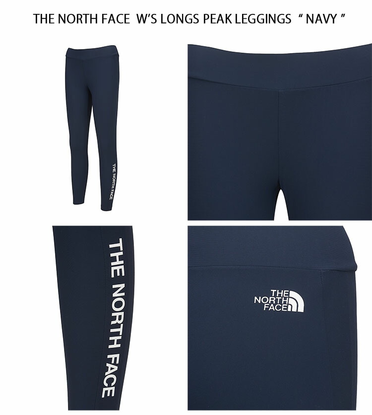 THE NORTH FACE ノースフェイス レディース ラッシュガード W'S LONGS PEAK LEGGINGS レギンス サーフレギンス  NAVY BLACK 冷感素材 速乾素材 NF6KL31J/K