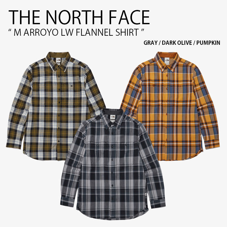 THE NORTH FACE ノースフェイス ネルシャツ M ARROYO LW 