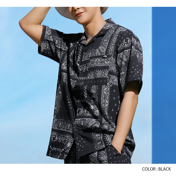 THE NORTH FACE ノースフェイス シャツ BANDANA SHIRTS バンダナ