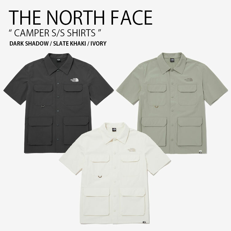 THE NORTH FACE ノースフェイス カジュアルシャツ CAMPER S/S SHIRTS