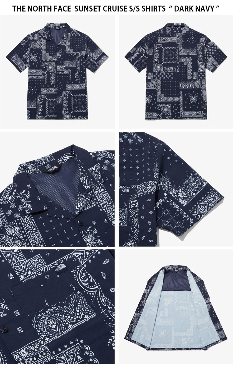 ★23SS★【THE NORTH FACE】★SUNSET CRUISE シャツ★ ☆送料・関税込☆THE NORTH FACE☆SUNSET CRUISE S/S SHIRTS