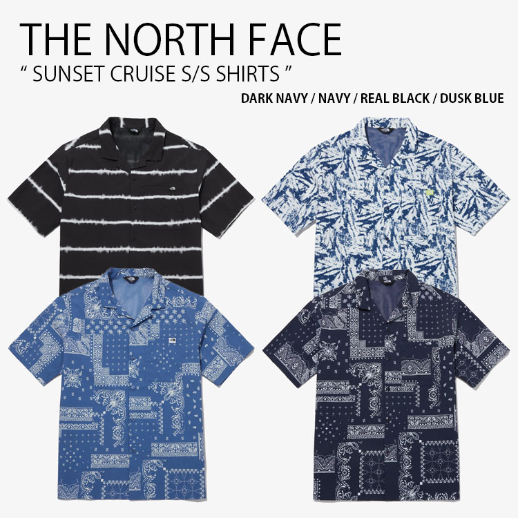 THE NORTH FACE ノースフェイス カジュアルシャツ SUNSET CRUISE S/S 