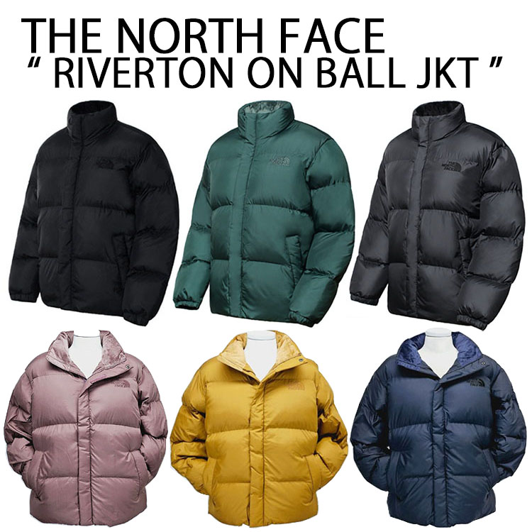 THE NORTH FACE ノースフェイス ダウン スタイル RIVERTON ON BALL JACKET パディングジャケット 中綿ジャケット  ダウンジャケット ロゴ NI3NQ50J/K/L/M/P/Q