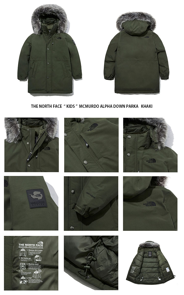 THE NORTH FACE ノースフェイス キッズ K'S MCMURDO ALPHA DOWN PARKA マクマード アルファ ダウン ダウンジャケット  フード キッズ 子供用 NJ1DL56 : tnf-nj1dl56 : セレクトショップ a-clo - 通販 - Yahoo!ショッピング