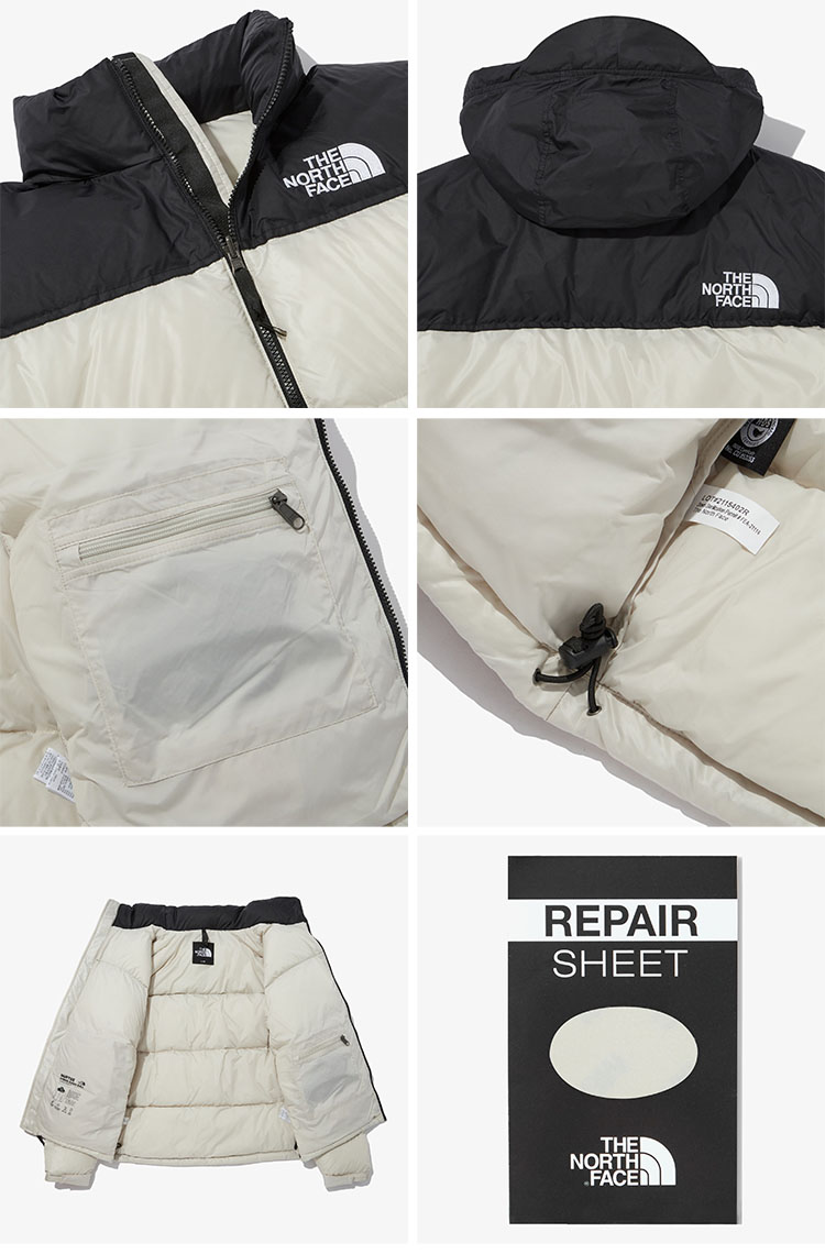 THE NORTH FACE ノースフェイス ダウンジャケット NUPTSE HYBRID DOWN