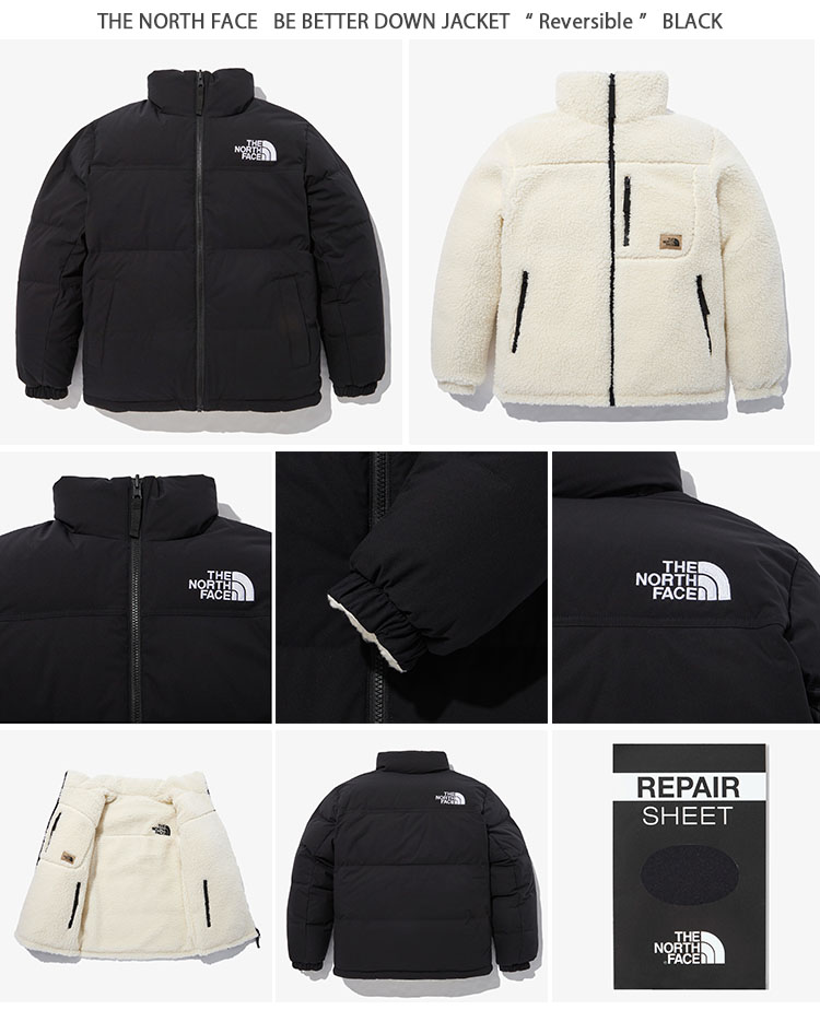 【即納商品あり/国内配送】THE NORTH FACE ノースフェイス ダウンジャケット BE BETTER DOWN JACKET リバーシブル  ボアダウン ダウン ジャケット ボア NJ1DN77