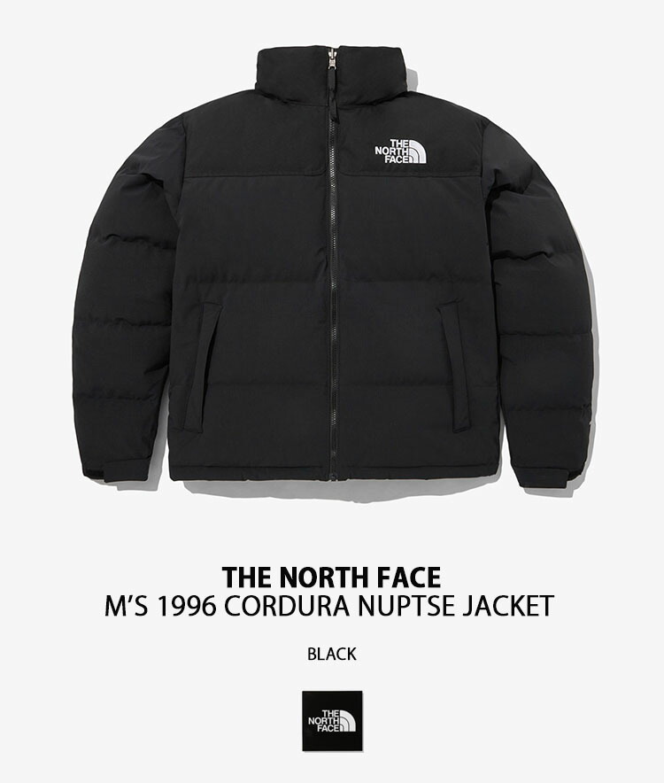 THE NORTH FACE ノースフェイス ダウンジャケット M'S 1996 CORDURA NUPTSE JACKET ヌプシダウン ジャケット  BLACK コーデュラファブリック ブラック NJ1DN85A