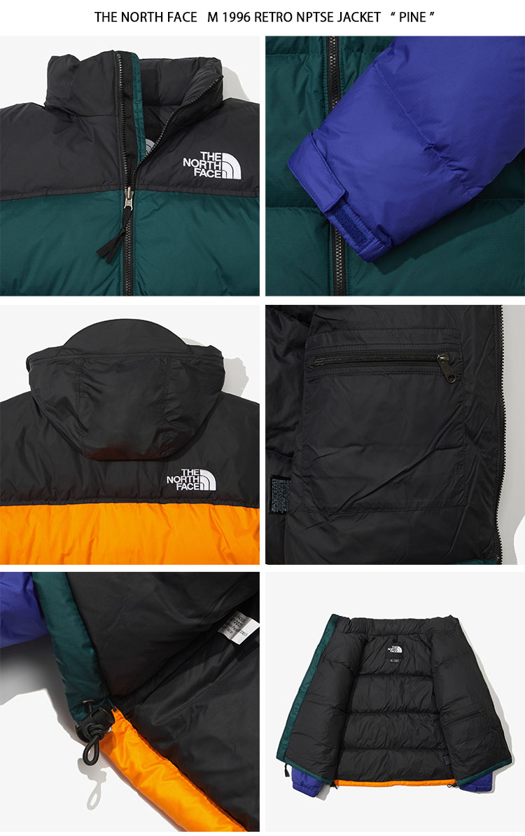 THE NORTH FACE NUPTSE DOWN JACKET（1990'S/GREEN/VERY GOOD