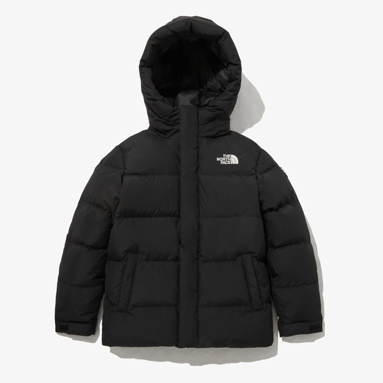 THE NORTH FACE ノースフェイス キッズ ダウンジャケット K'S VITAL EX DOWN JACKET バイタル ダウン ジャケット  ジップアップ フーディ ロゴ 子供用 NJ1DP56S/T